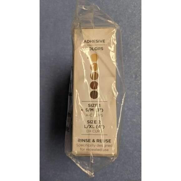 New In Box~Nippies Skin Original One Pair Smooth Coverage Fits A-C Cups - Picture 3 of 5